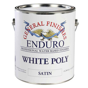 White Poly Flat 5-Gallon