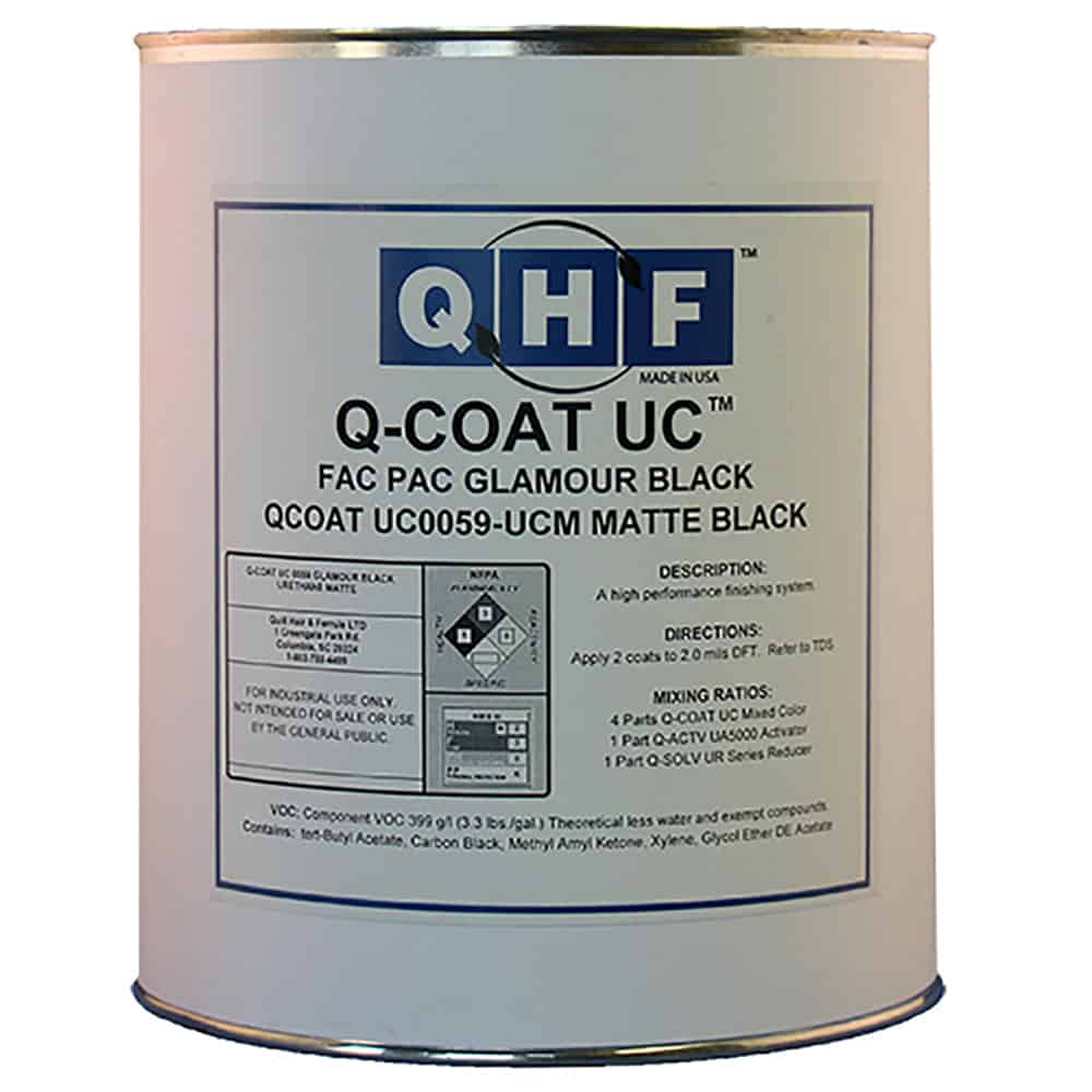 Q-COAT UC0059™ Matte Urethane Black GL