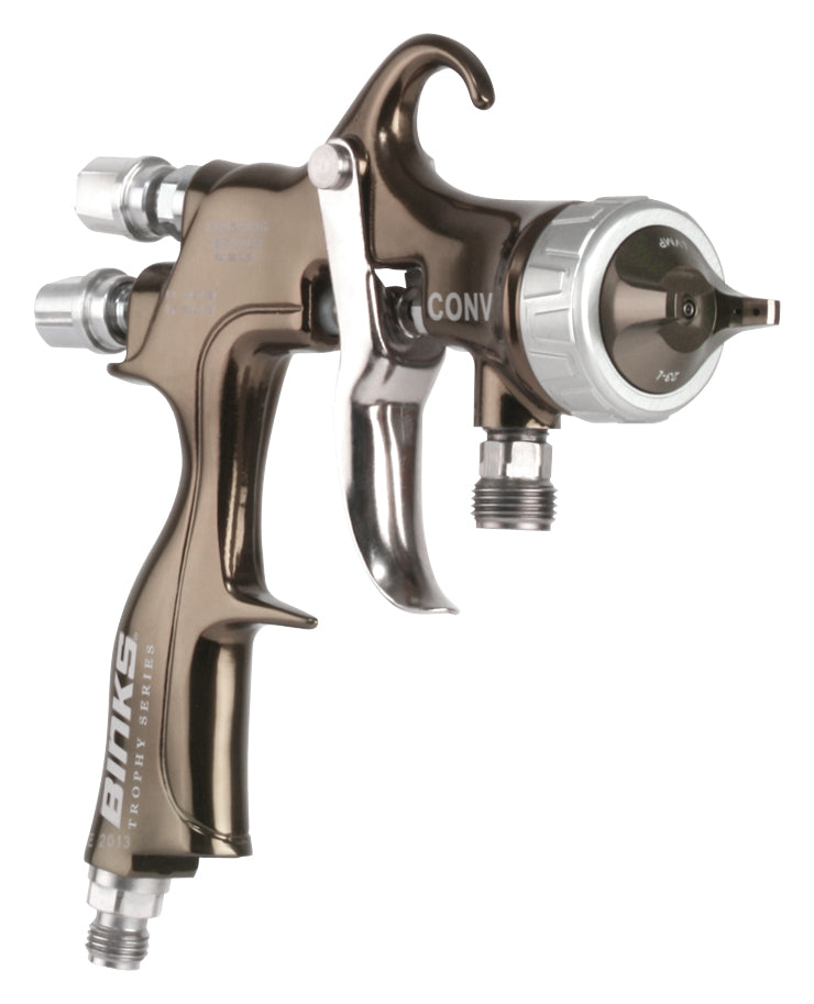 Binks Trophy Series Pressure Feed Gun 1.8x11 Conventional